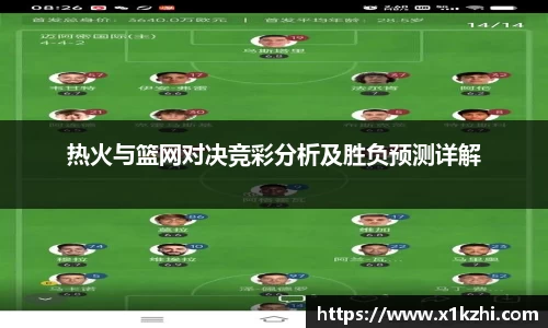 热火与篮网对决竞彩分析及胜负预测详解